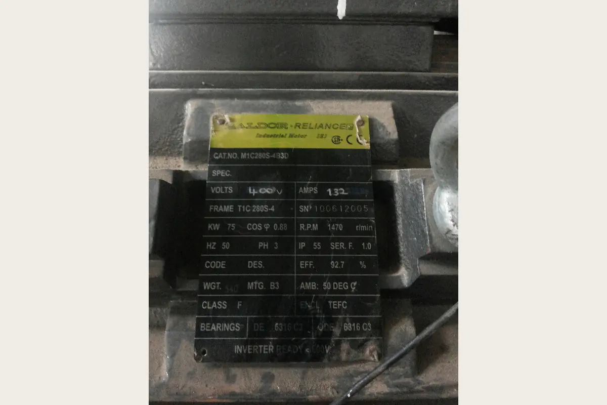 11. M1C280S 4B3D for bearings, rotating equipment and mechanical spares, team-handled supply reference